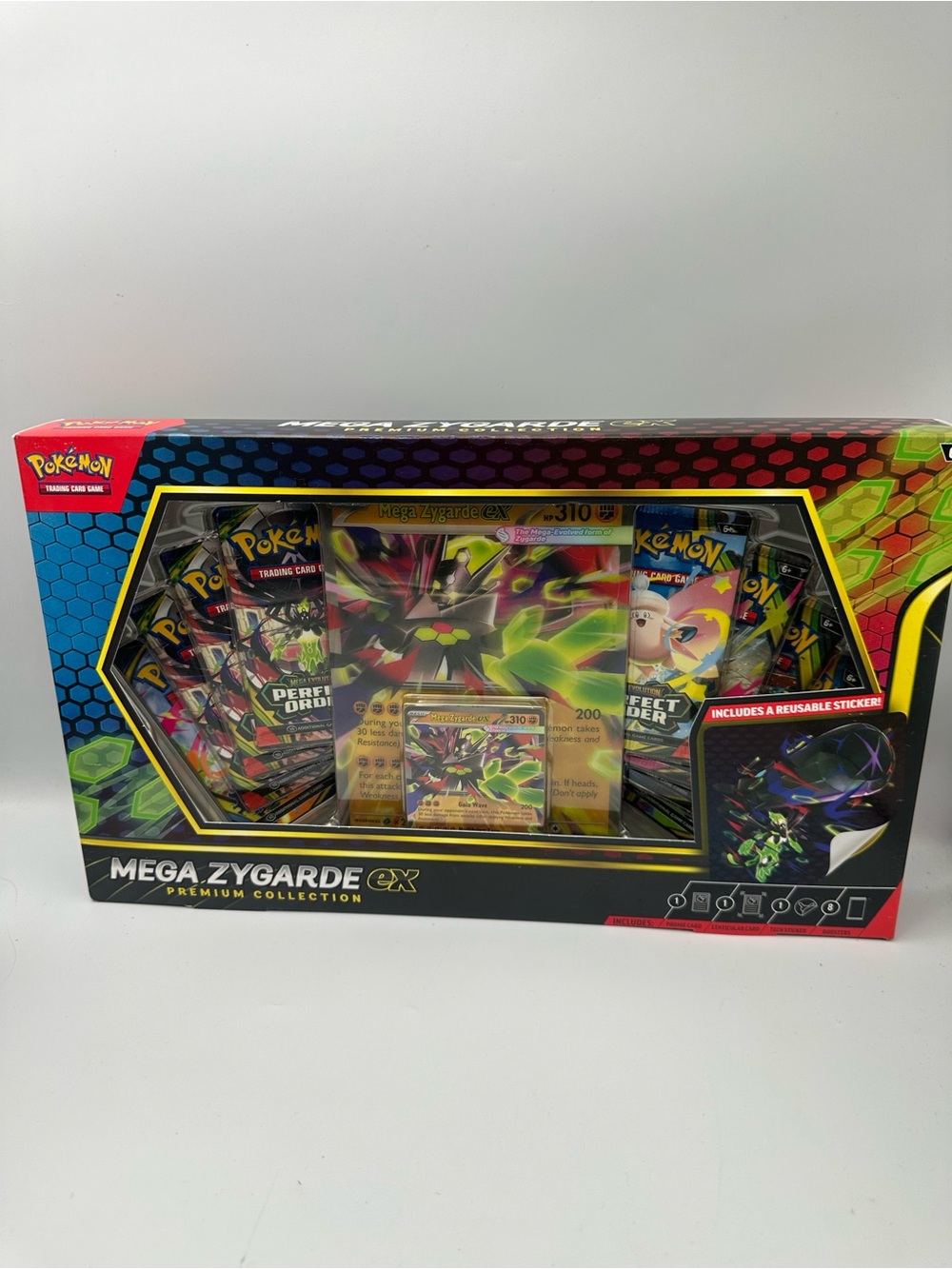 Pokémon Mega Zygarde EX Premium Collection - Black & Green